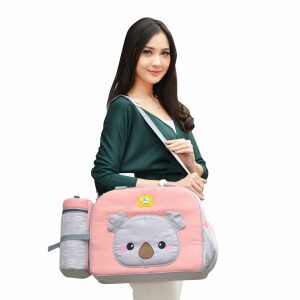 Tas Bayi Ukuran Besar + Tempat Botol Susu Bunny - Baby Joy